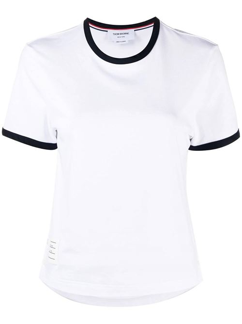 White t-shirt THOM BROWNE | FJS075A00042100